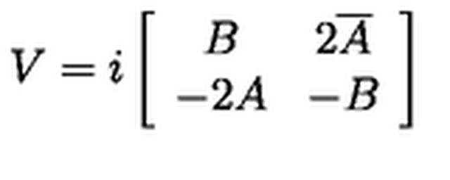 Mathematical expression processed by the Image-to-LaTeX model