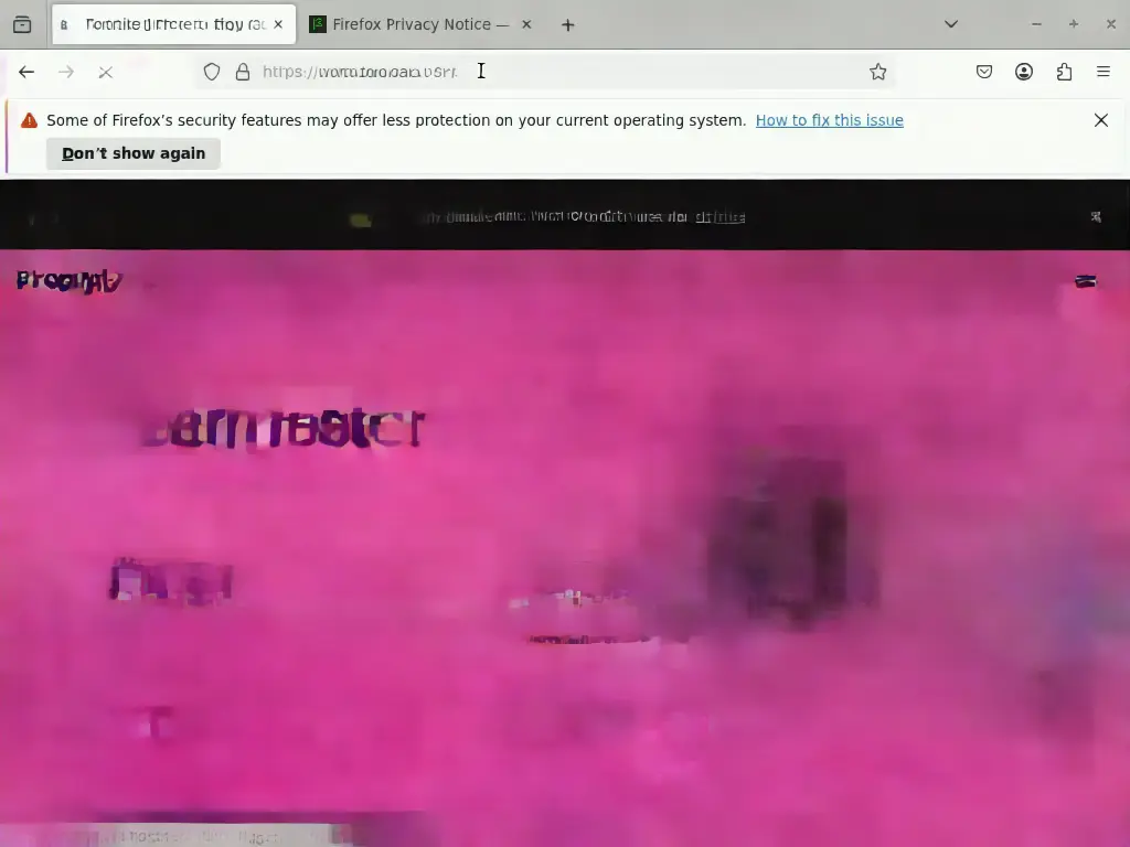 NeuralOS generates an unrelated, garbled page after the input wikipedia.org
